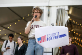 ?Harvard Stands United Rally? at Harvard University in Cambridge