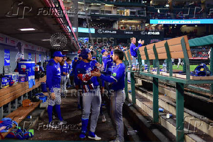 MLB: Toronto Blue Jays at Los Angeles Angels
