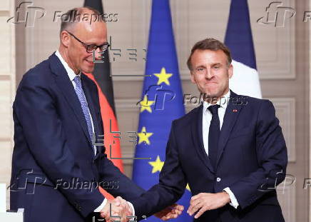 New German Chancellor Merz visits Paris
