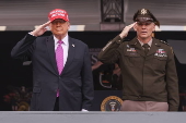 US President Trump delivers commencement address at US Military Academy