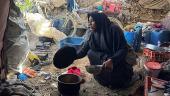 Family in Gaza City struggles to find food, says children wake up hungry in Gaza