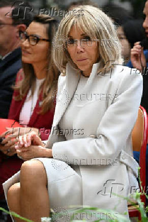 Brazilian President Luiz Inacio Lula da Silva and his wife Rosangela da Silva visit France
