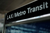 Los Angeles celebrates the opening of the LAX/Metro Transit Center Station