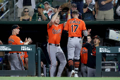 MLB: Baltimore Orioles at Athletics