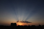 Sunset in Sana'a