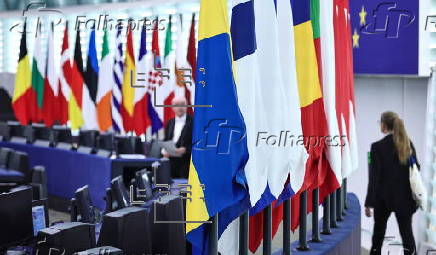 European Parliament session in Strasbourg