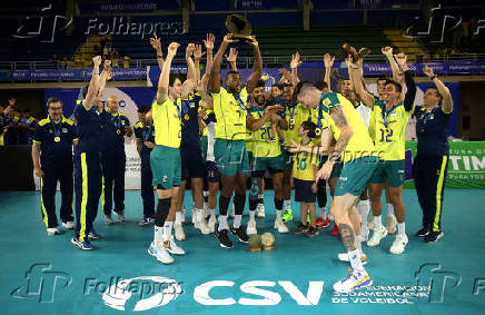Brasil e Argentina pela Copa América de Vôlei Masculino Novos Talentos