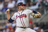 MLB: Los Angeles Angels at Atlanta Braves