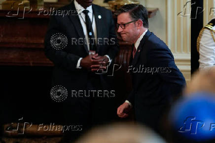 U.S. President Trump hosts dinner with Republican members of Congress at the White House in Washington