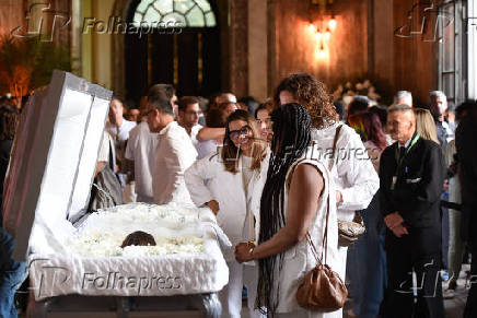 Velório da Preta Gil no Theatro Municipal