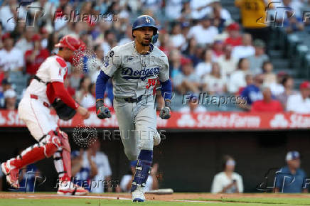 MLB: Los Angeles Dodgers at Los Angeles Angels