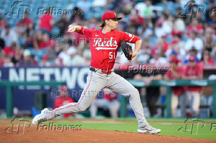 MLB: Cincinnati Reds at Los Angeles Angels