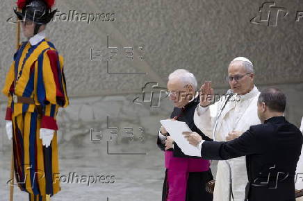 Pope Leo XIV holds weekly general audience in Vatican City