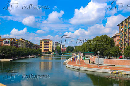 Naviglio darsena em milão