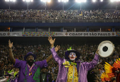 Desfile da escola de samba Império da Casa Verde no Carnaval de SP