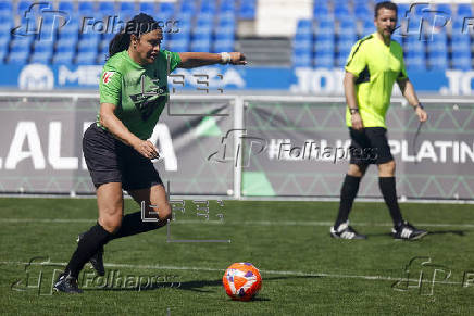 Partido benéfico entre exjugadores de LaLiga y artistas iberoamericanos