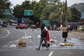 Protestas sindicales en Panamá