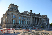 German Chancellor Olaf Scholz hands over to his successor Friedrich Merz