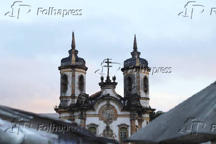 Ponto turístico de Ouro Preto - MG.