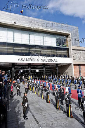 The inauguration of Ecuador's President Daniel Noboa, in Quito