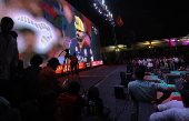 Cricket fans gather in Bangalore to watch public broadcast of IPL final