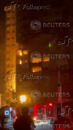 Aftermath of Israeli strikes, in Tehran