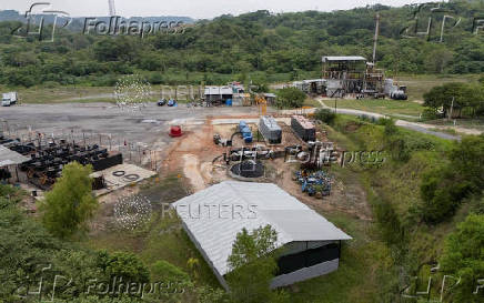 Mexican authorities discover clandestine mini-refinery in crackdown of illegal hydrocarbon trade, in Coatzacoalcos