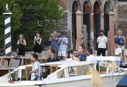 Jeff Bezos and Lauren Sanchez wedding party in Venice