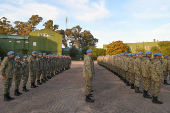 Yamandú Orsi agradece a los militares que retornan de RD Congo 