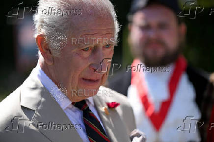Britain's King Charles visits Walmer Castle