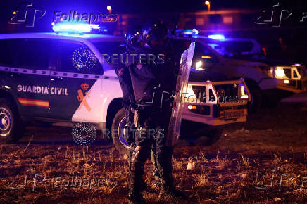 Anti-migrant unrest following an attack on elderly man by unknown assailants, in Torre Pacheco