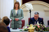 Annual Mansion House dinner in London