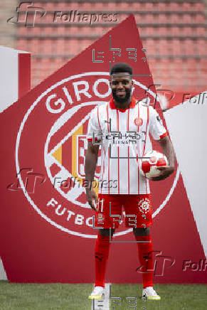 Presentación del nuevo jugador del Girona FC Thomas Lemar