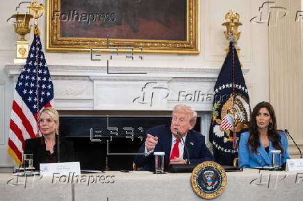 US President Trump hosts roundtable on Antifa