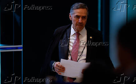 O ministro Luís Roberto Barroso, que deixará a presidência do Supremo