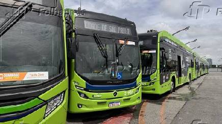 Ônibus elétricos para frota da cidade