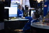 New York Stock Exchange following US Tariffs implementation