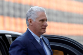 Russian President Putin and Cuban President Diaz-Canel meet in Moscow