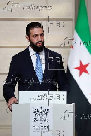 French President Macron receives Syria interim leader Ahmed al-Sharaa
