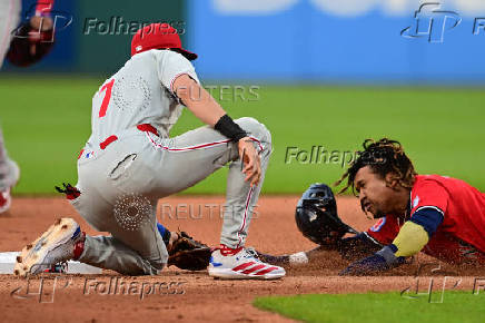 MLB: Philadelphia Phillies at Cleveland Guardians