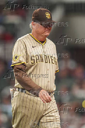 MLB: San Diego Padres at Atlanta Braves