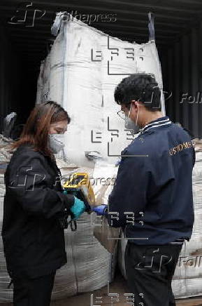 Thai customs seize over 700 tons of illegal imports, hazardous waste