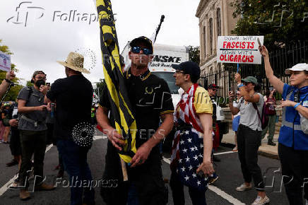 People participate in the
