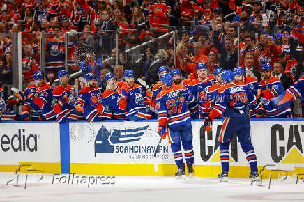 NHL: Stanley Cup Final-Florida Panthers at Edmonton Oilers