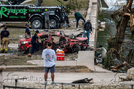 Aftermath of deadly flooding in Kerr County