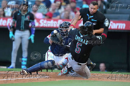 MLB: Arizona Diamondbacks at Los Angeles Angels