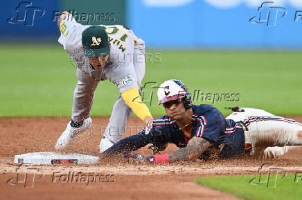 MLB: Athletics at Cleveland Guardians
