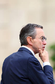 Weekly cabinet meeting at the Elysee Palace in Paris