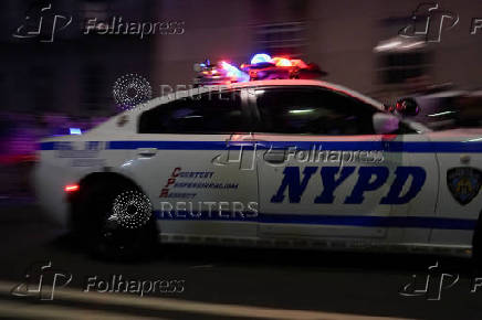 Ambulance transfer of slain NYPD officer Didarul Islam, in New York City
