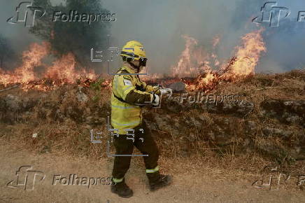 Forest fire in Portugal